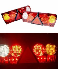 Set 2 lămpi stopuri LED tip Europoint II SV168, pentru camion, remorcă, autobuz, 12V-24V 02