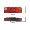 Set 2 lămpi stopuri LED tip Europoint II SV168, pentru camion, remorcă, autobuz, 12V-24V 06