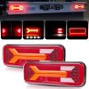 Set 2 lampi stopuri spate led B925, 5 functii, 28cm, 12-24V 01