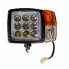 Set 2 proiectoare tractor B1033, 9 led, 12V-24V, model JCB 02