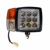 Set 2 proiectoare tractor B1033, 9 led, 12V-24V, model JCB 03