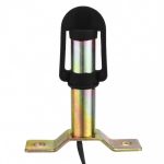 Suport tijă girofar tip DIN model B, drept cu talpa, montaj fix