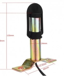 Suport tijă girofar tip DIN model B, drept cu talpa, montaj fix 04