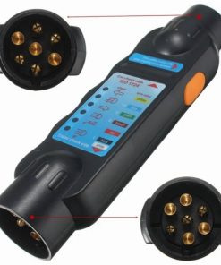 Tester priză remorcă 7 pini Z259, verificare lumini 12V 01