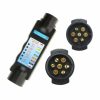 Tester priză remorcă 7 pini Z259, verificare lumini 12V 04